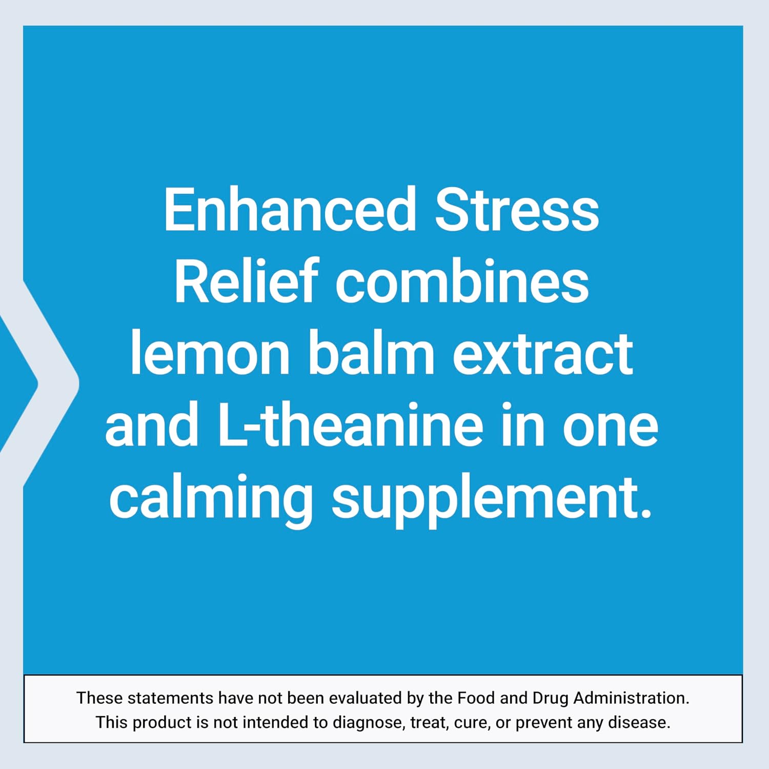 Life Extension Enhanced Stress Relief – Lemon Balm Extract & L-theanine – Stress Support Supplement – 30 Capsules