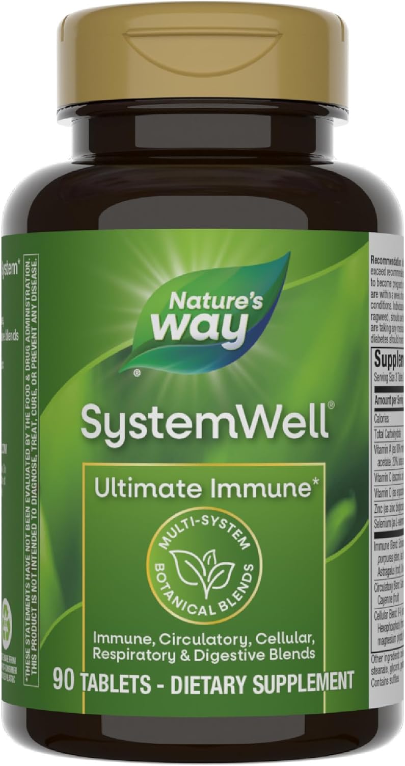 Nature's Way SystemWell Ultimate Immune - 180 Tablets