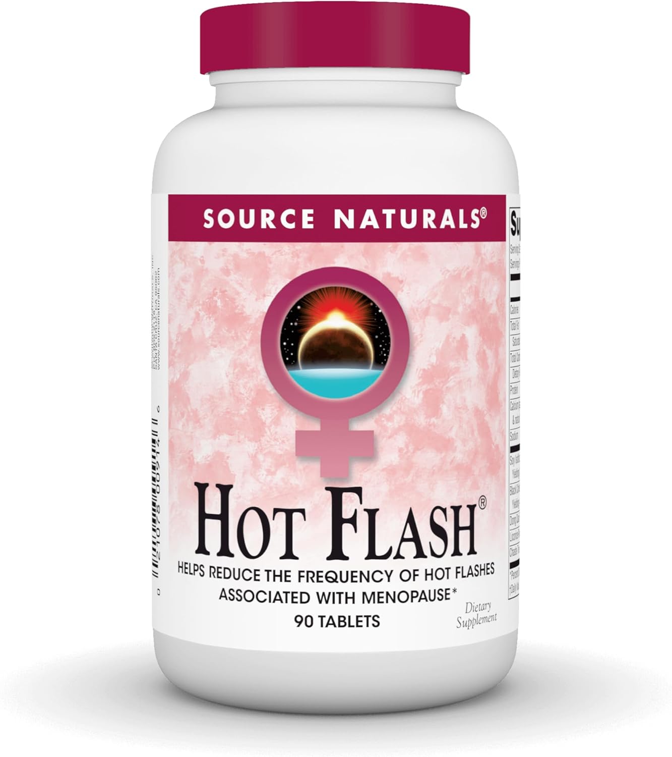 Source Naturals Hot Flash – Helps Reduce Hot Flashes Associated with Menopause – Non-GMO Soy – 45 Tablets
