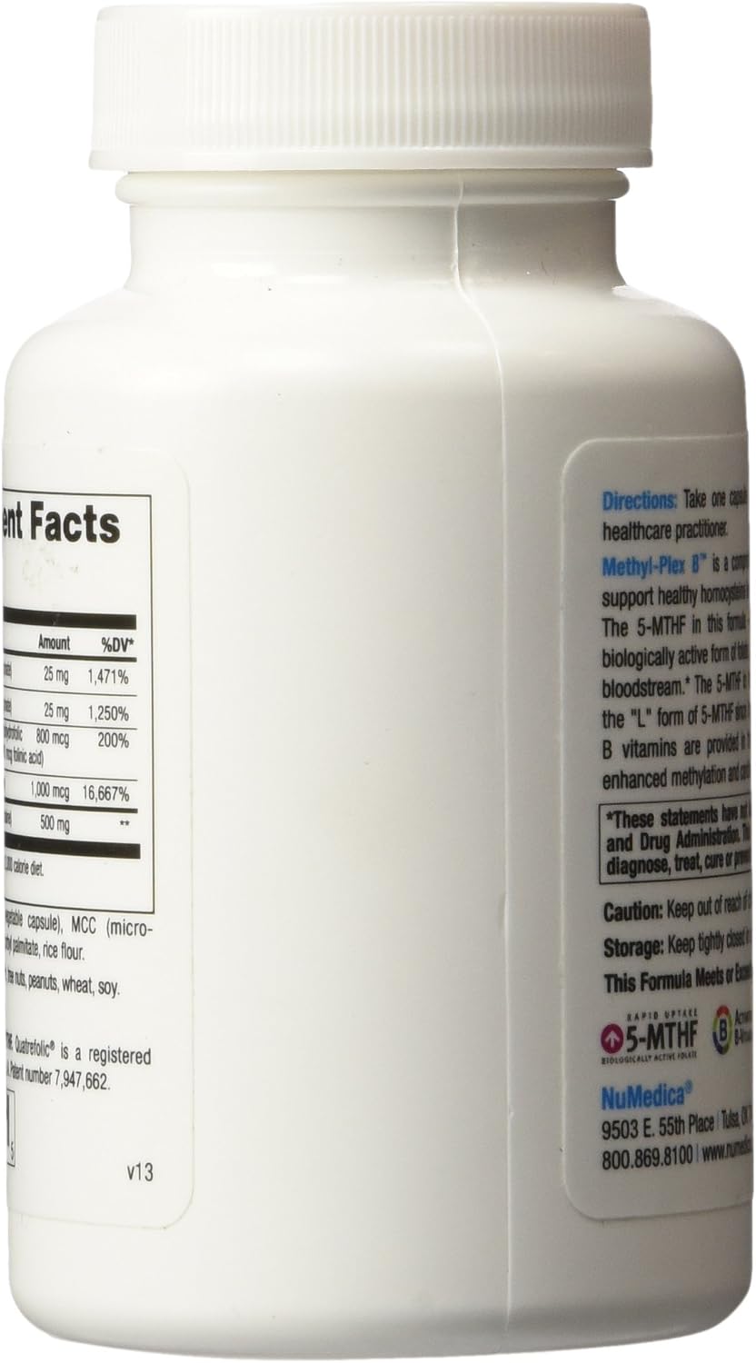 NuMedica Methyl-Plex B 60 Vegetable Capsules