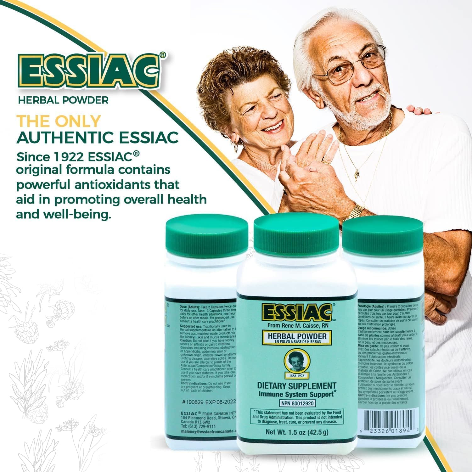 Essiac Traditional Herbal Medicine, 42.5 g Powder