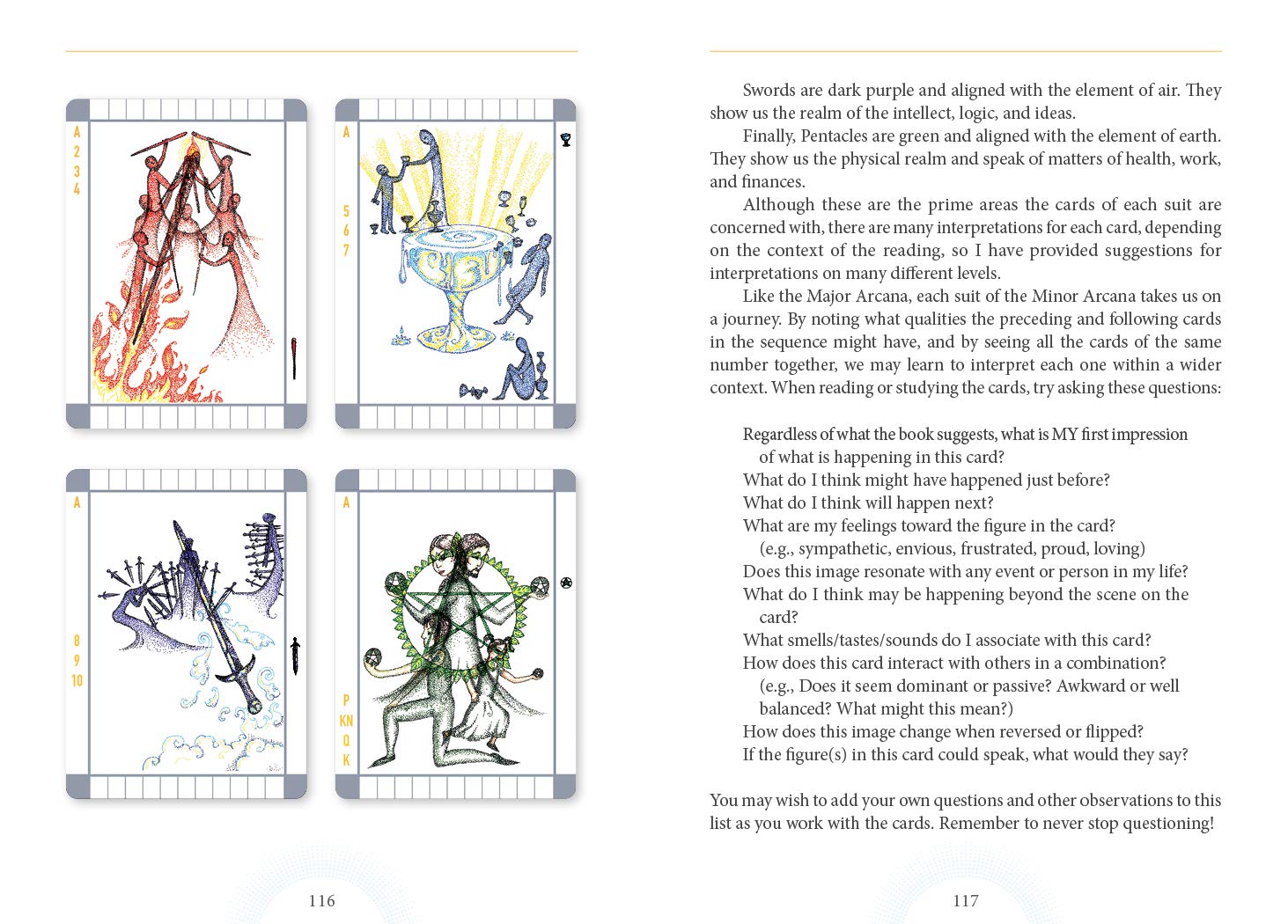 The Transparent Tarot: 2nd Edition Tarot Kit with 78 Cards and Guide Book