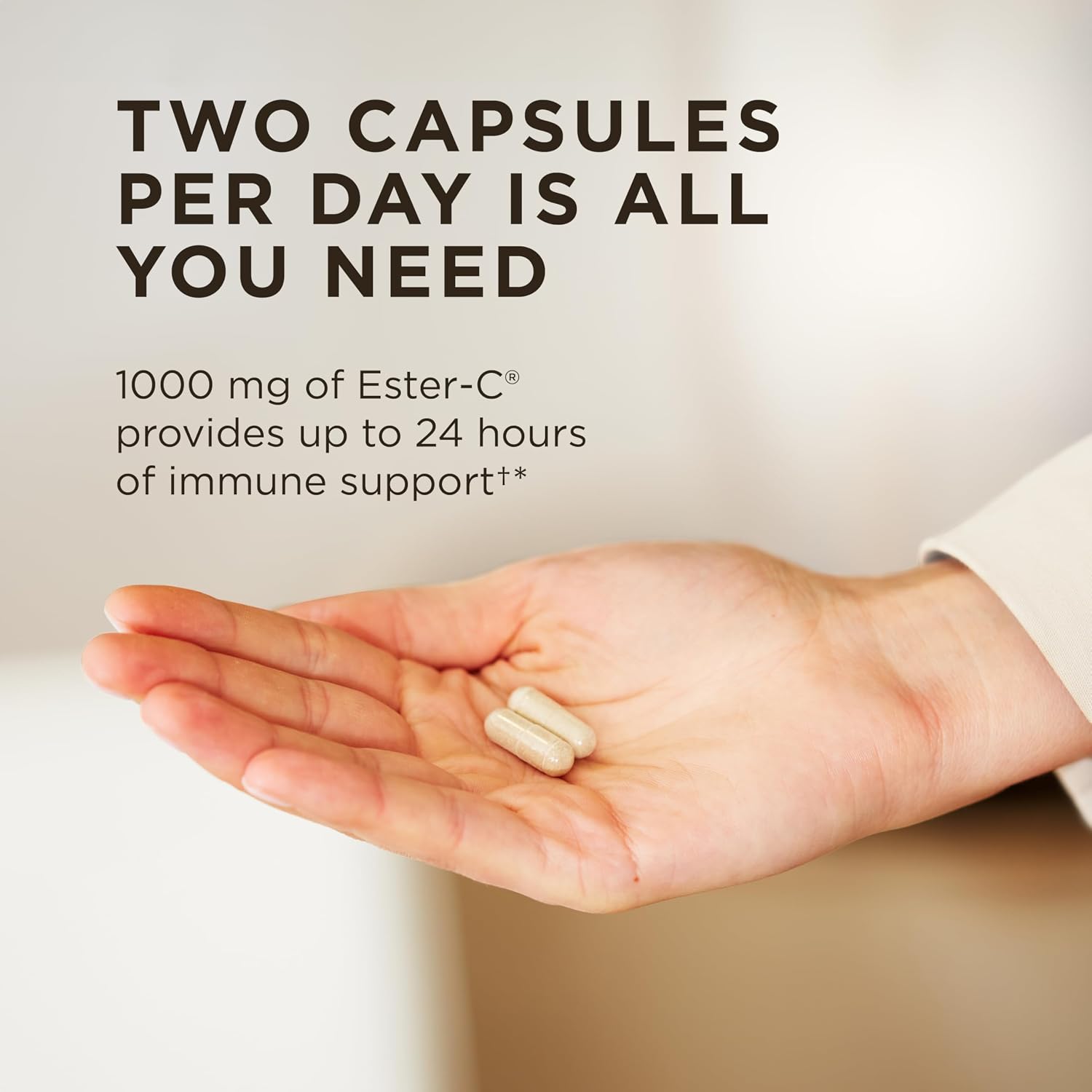Solgar Ester-C Plus 500 mg Vitamin C (Ascorbate Complex), 100 Vegetable Capsules