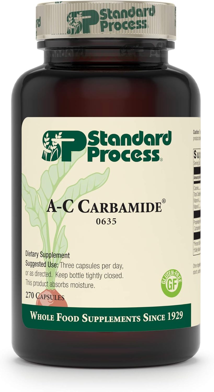 Standard Process A-C Carbamide - Urinary Support Supplement with Vitamin A & C - 90 Capsules