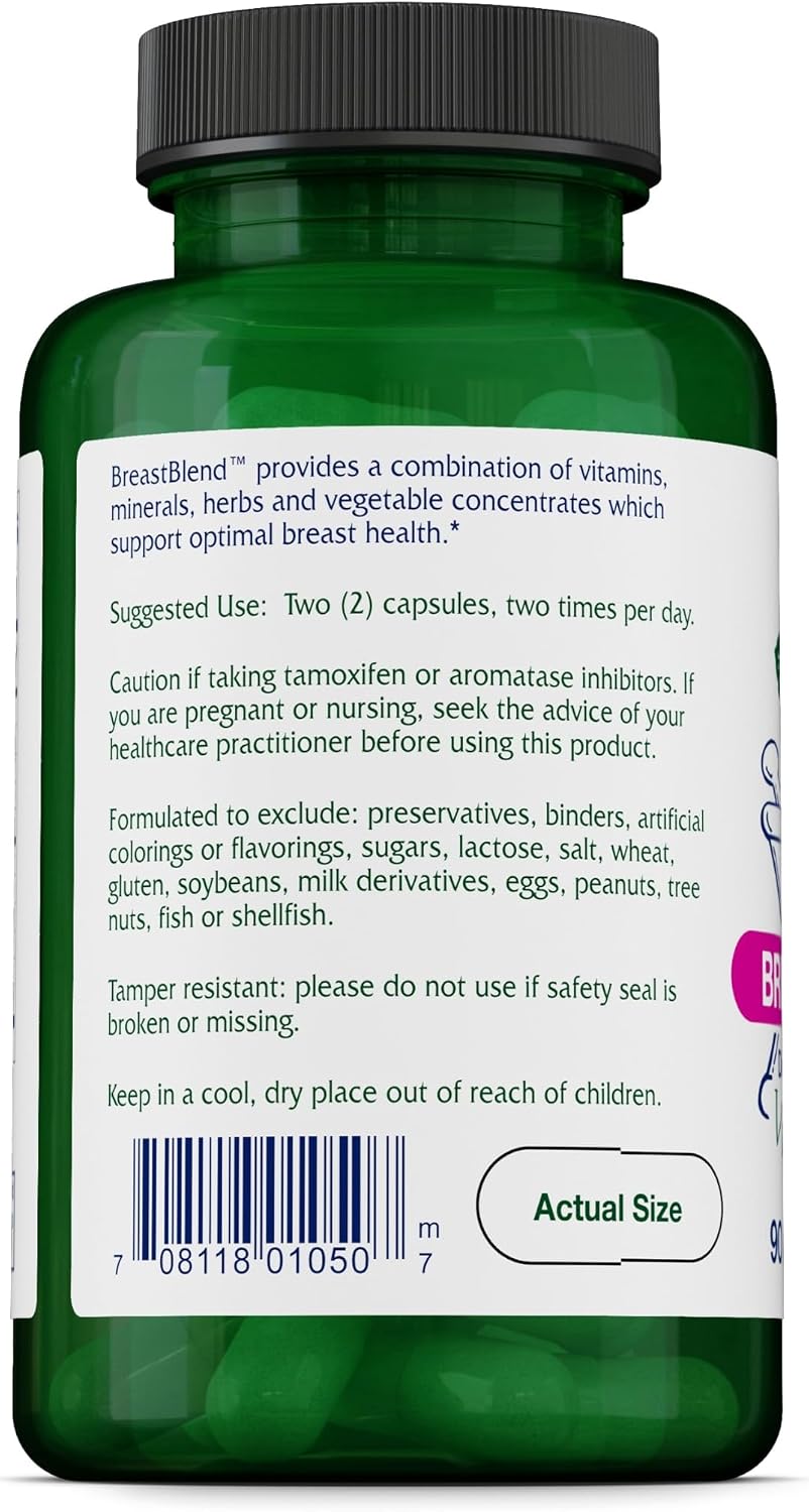 Vitanica BreastBlend – Breast Health Support, 90 Vegan Capsules