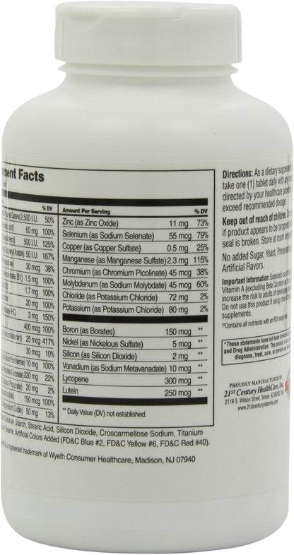 21st Century Sentry Senior, 265 Tablets (Pack of 2)