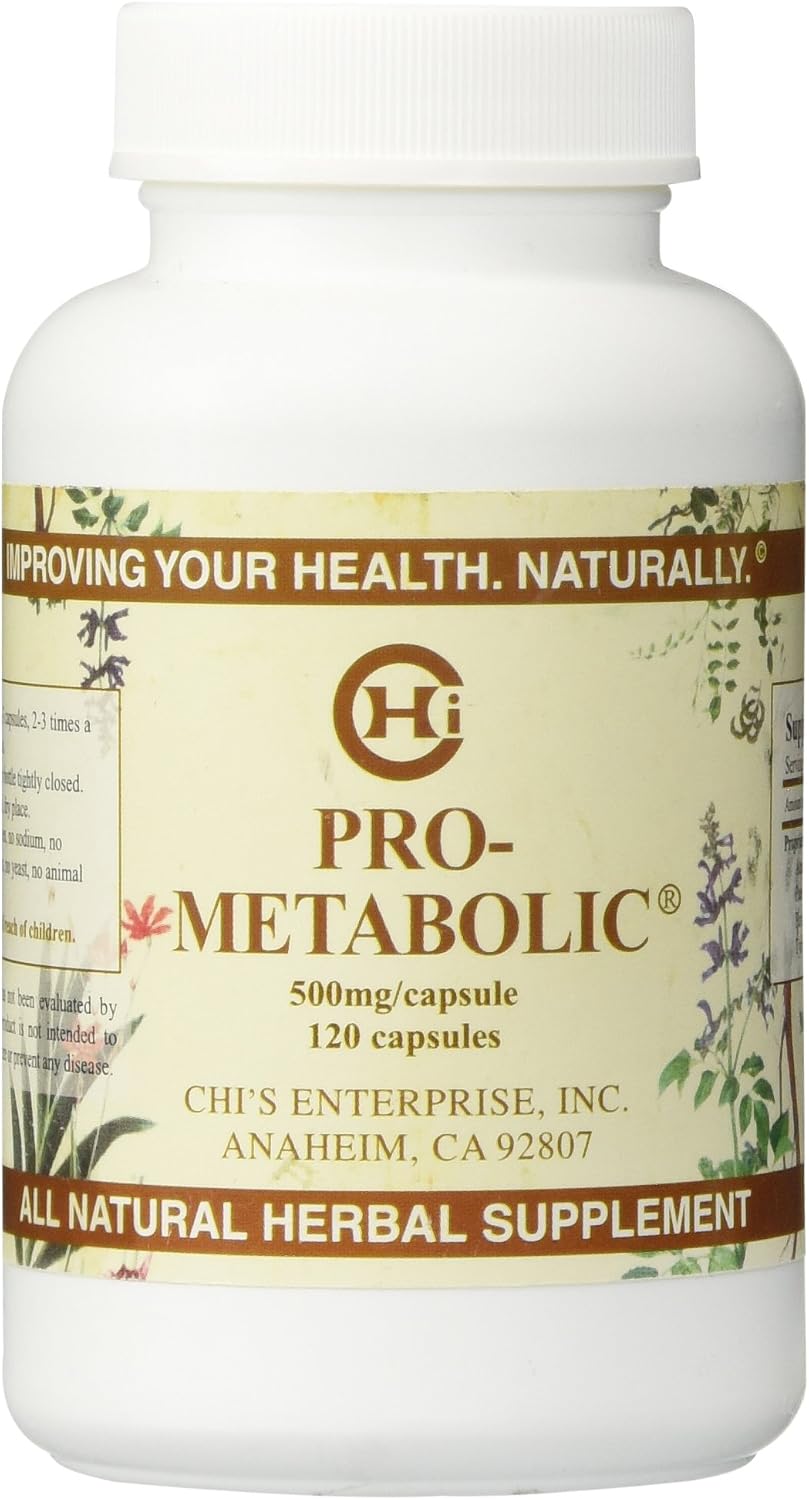 Chi's Enterprise Pro-Metabolic - 500mg, 120 Capsules