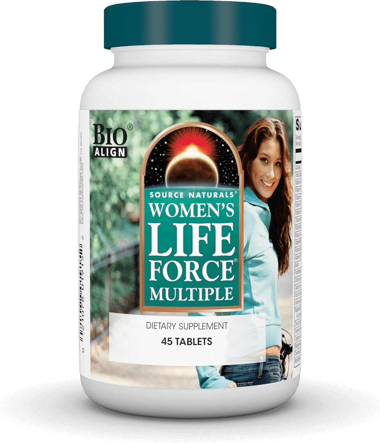 Source Naturals Women's Life Force Multiple - Daily Multivitamin & Immune Health Supplement (45 Tablets)