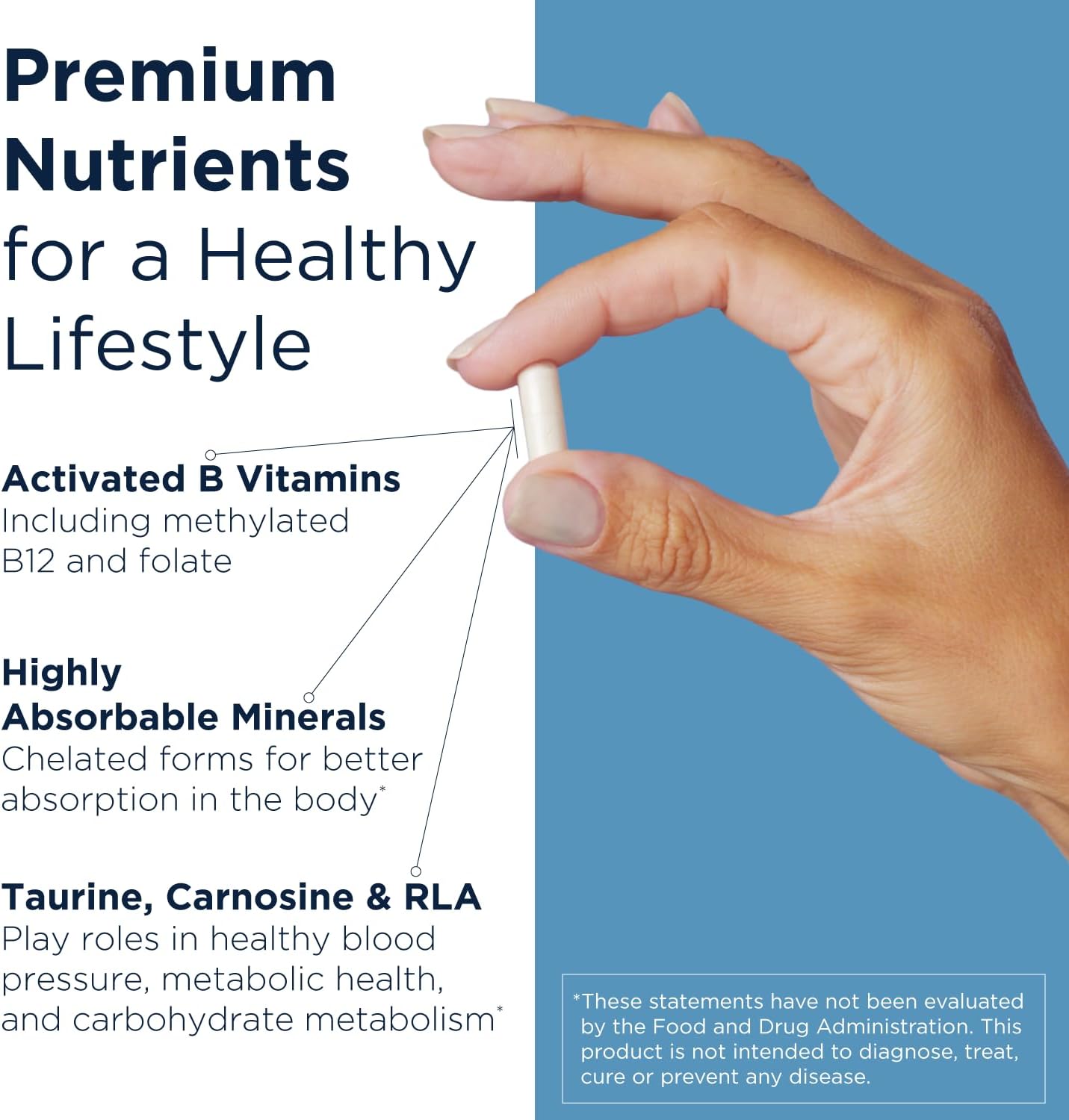 Designs for Health Metabolic Synergy – Multivitamin and Mineral Supplement with Chromium, Zinc, Selenium, R-Lipoic Acid, Vitamins + More (360 Capsules)