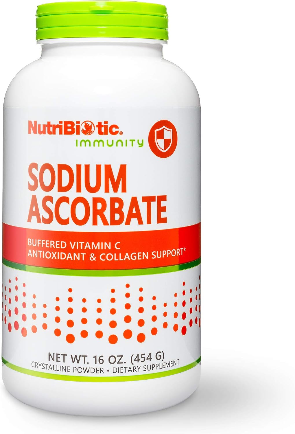 NutriBiotic Sodium Ascorbate Buffered Vitamin C Powder, 454 g