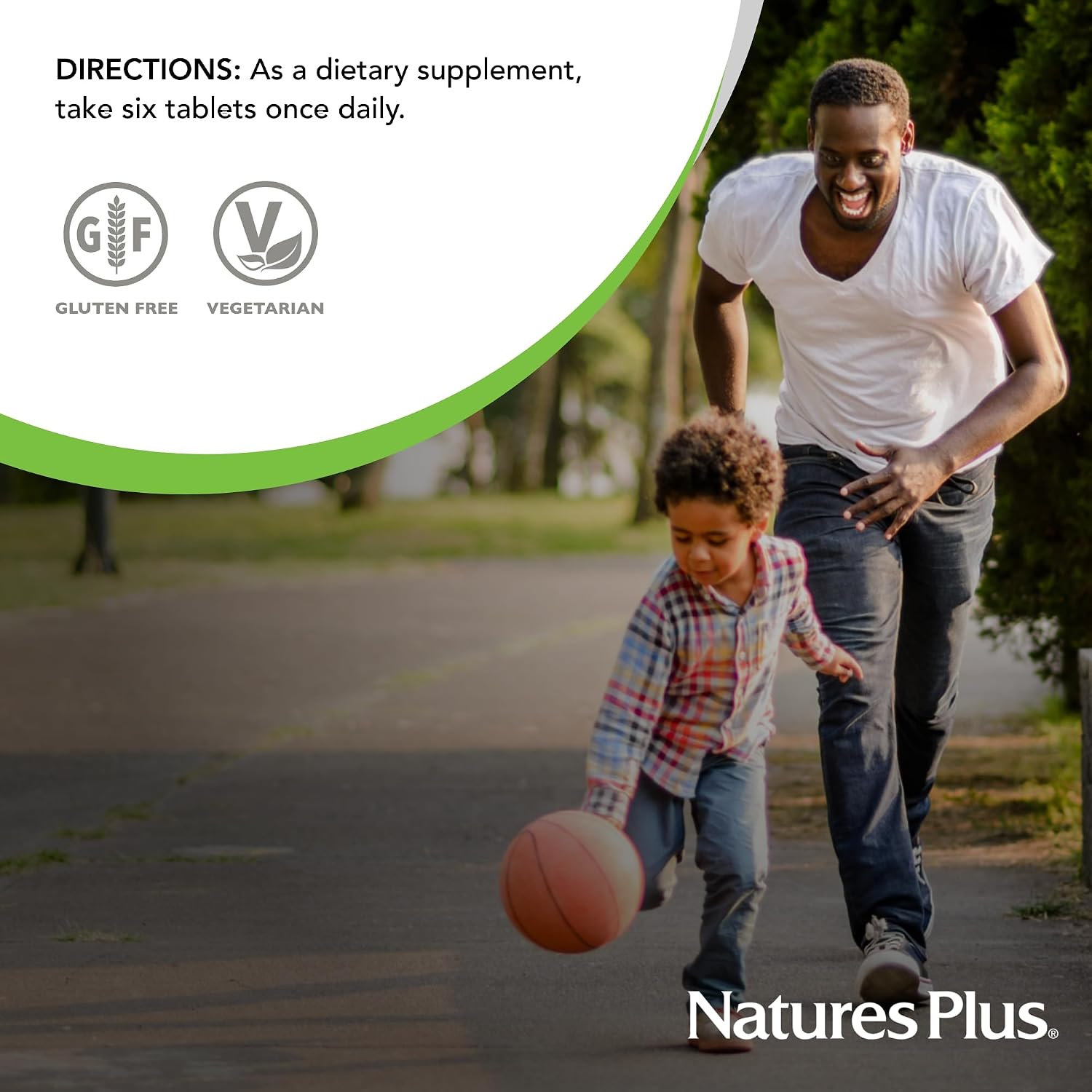 NaturesPlus Source of Life Multivitamin & Mineral Supplement, 360 Mini-Tabs