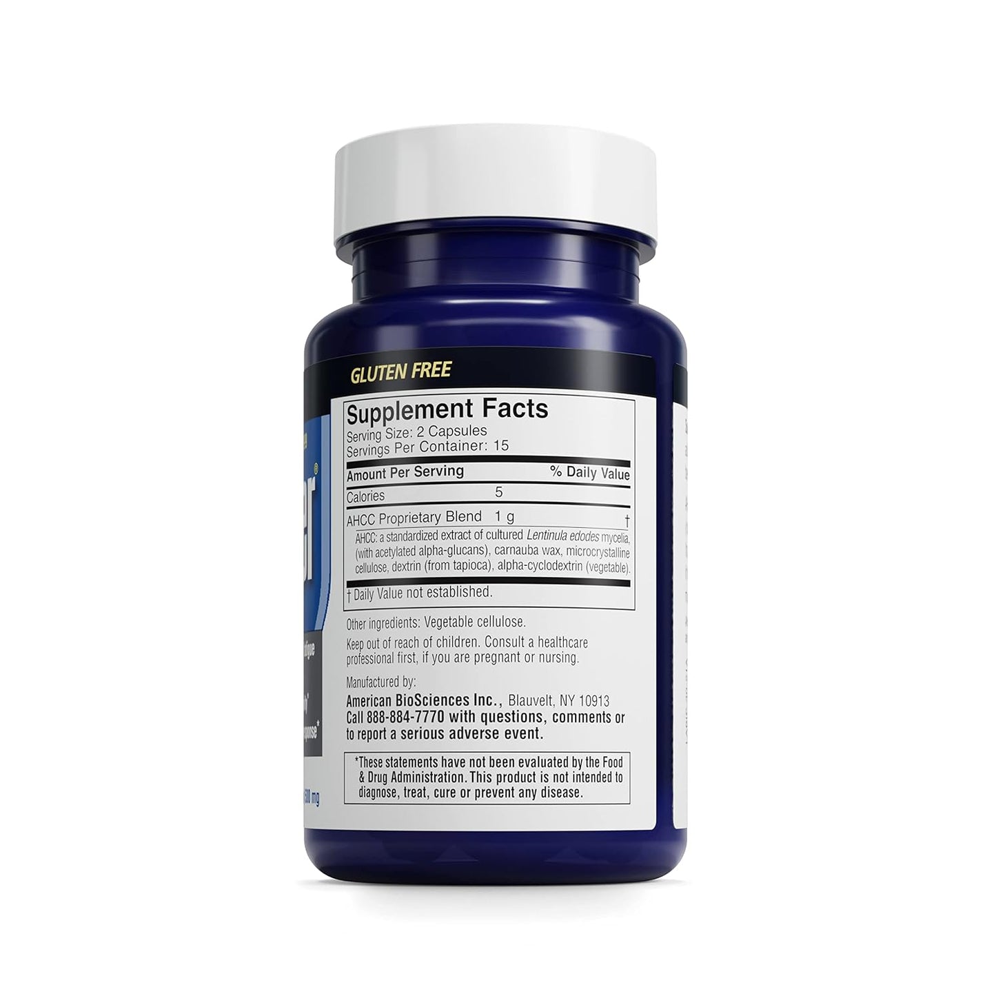 American BioSciences ImmPower AHCC Mushroom Supplement 6-Pack (30 Capsules per Bottle) - görsel 7