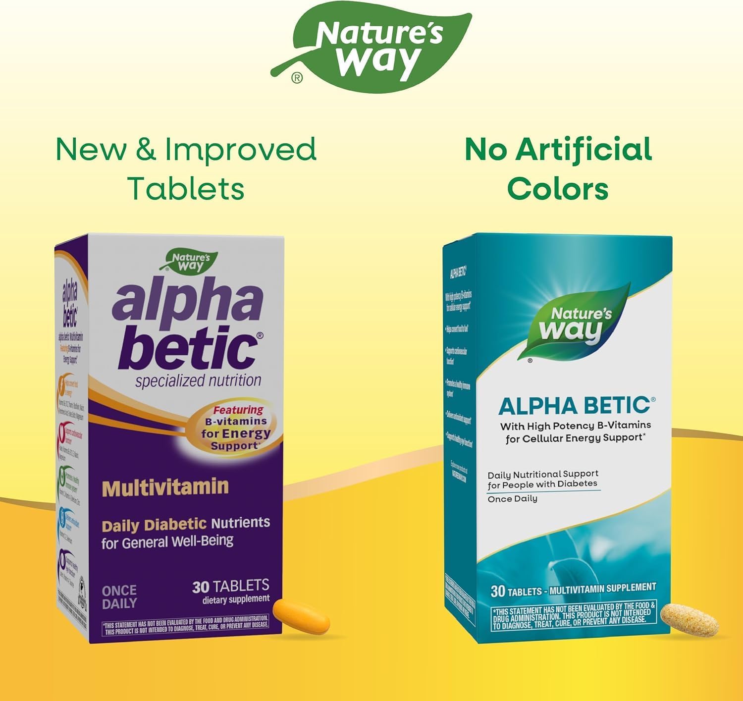Alpha Betic Multi-Vitamin - 30 Capsules (4-Pack) - görsel 2