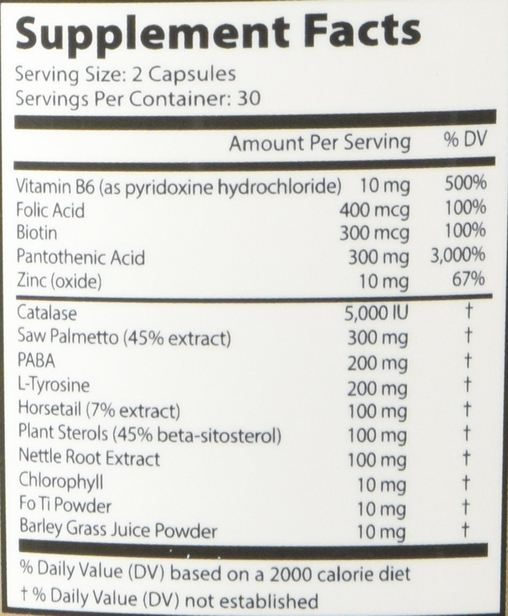 Anti-Gray 7050 Hair 60 Capsules - Hair Health Supplement with B Vitamins, Minerals & Herbs - görsel 2