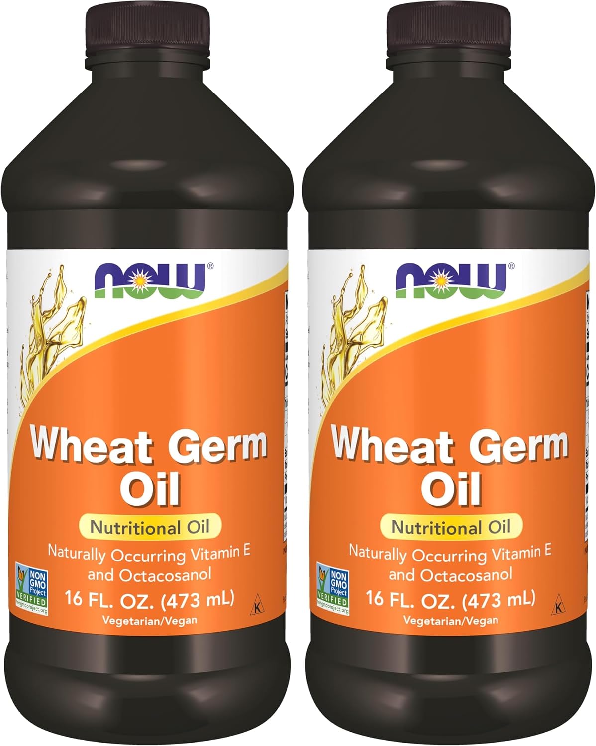 NOW Foods Wheat Germ Oil, 16 oz (473 ml)