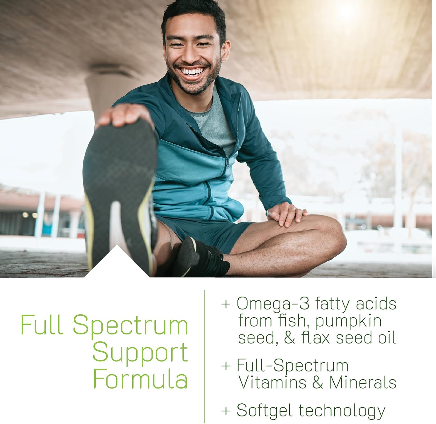 Irwin Naturals Men's Living Green Daily Multivitamin – 90 Liquid Soft-Gels