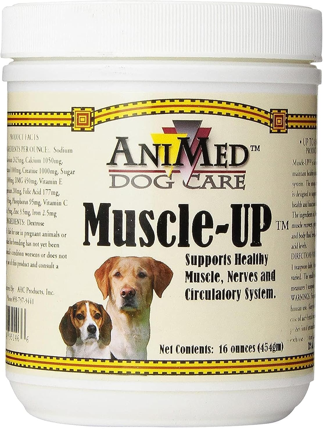 AHC Products Muscle Up Powder for Dogs, 454 g - görsel 1