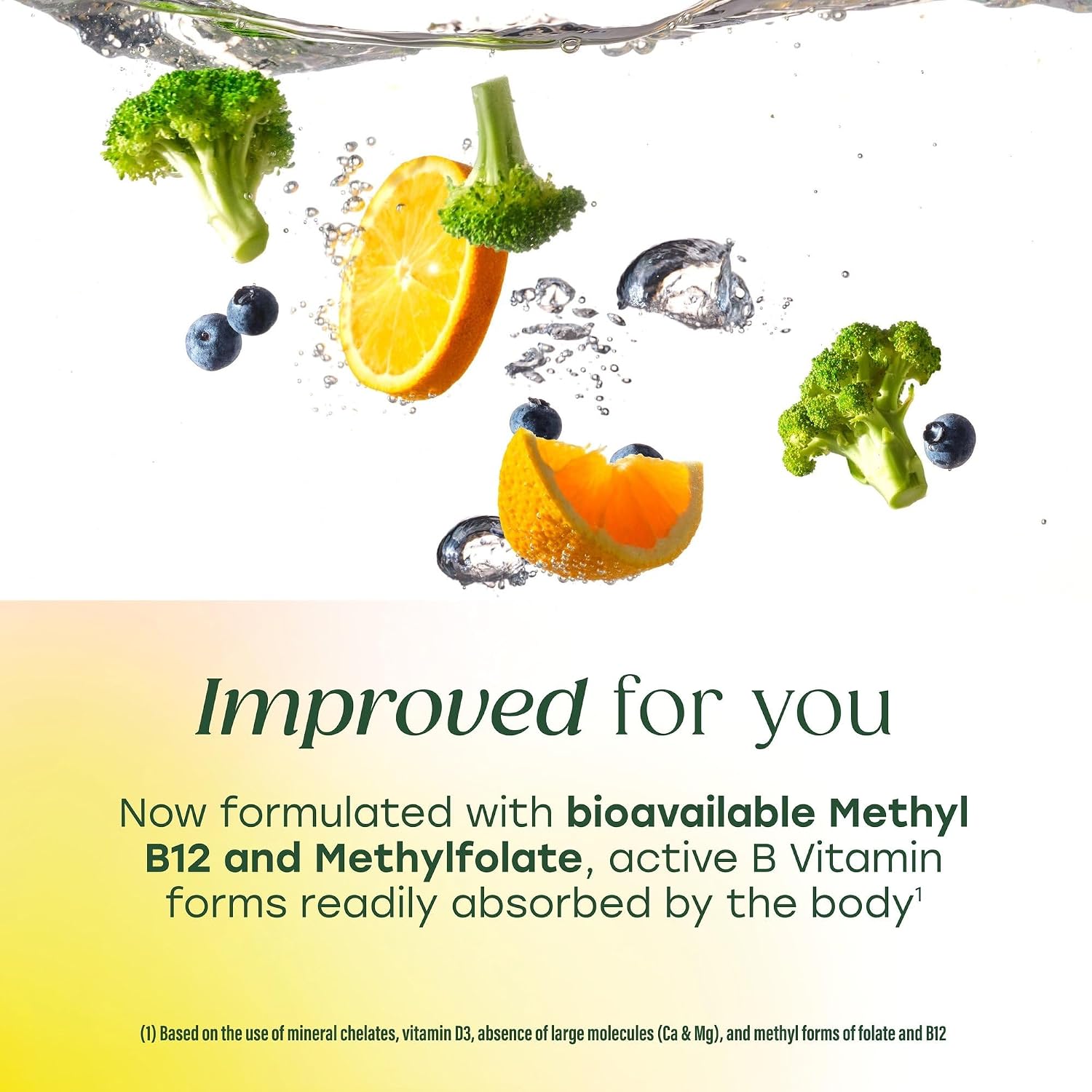 MegaFood Multivitamin for Women 40+ One Daily - with Methylated B12, Methyl Folate, Vitamin D3, C & Zinc - 60 Tablets