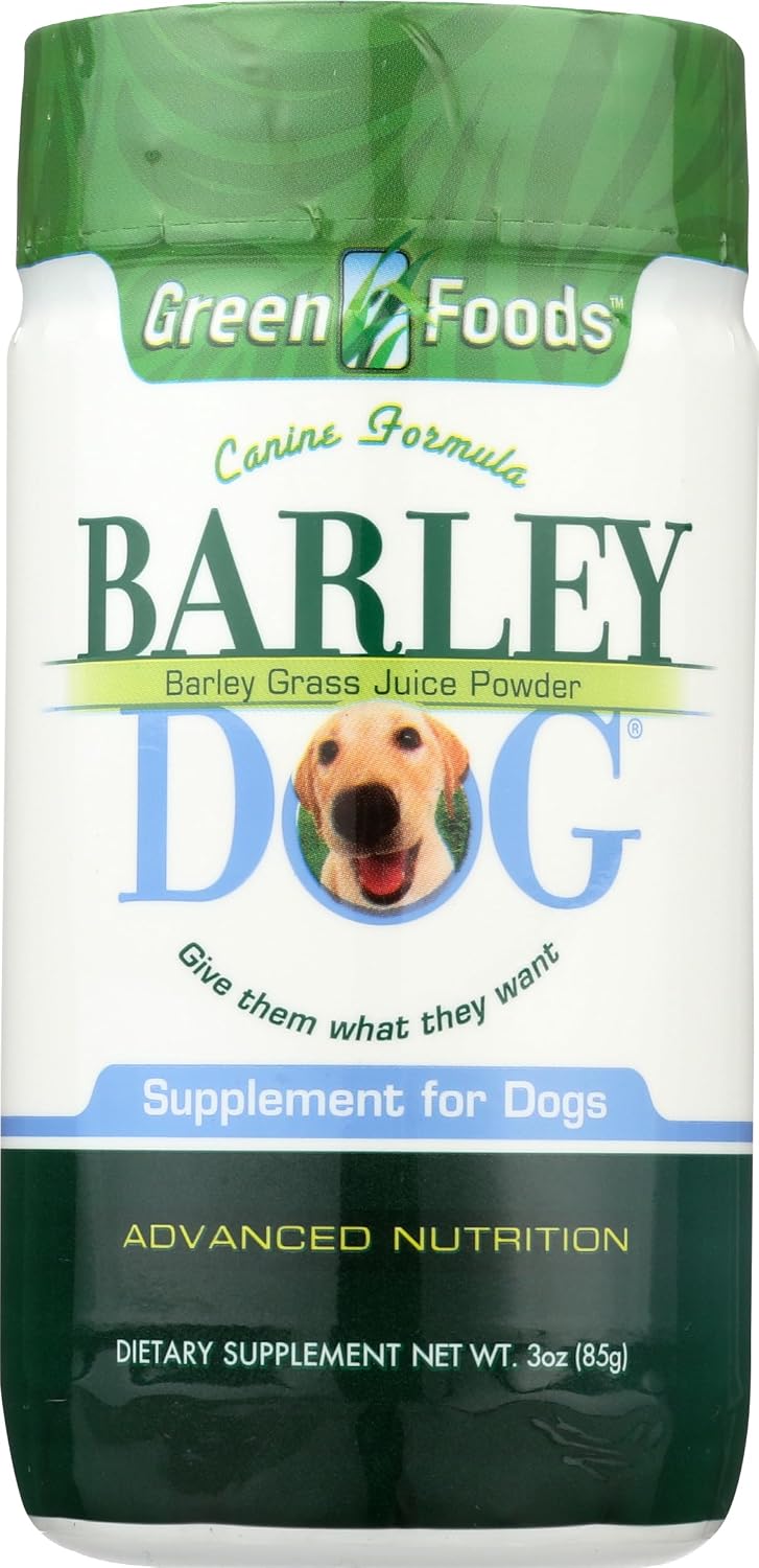 Green Foods Dog Barley Powder, 85 g