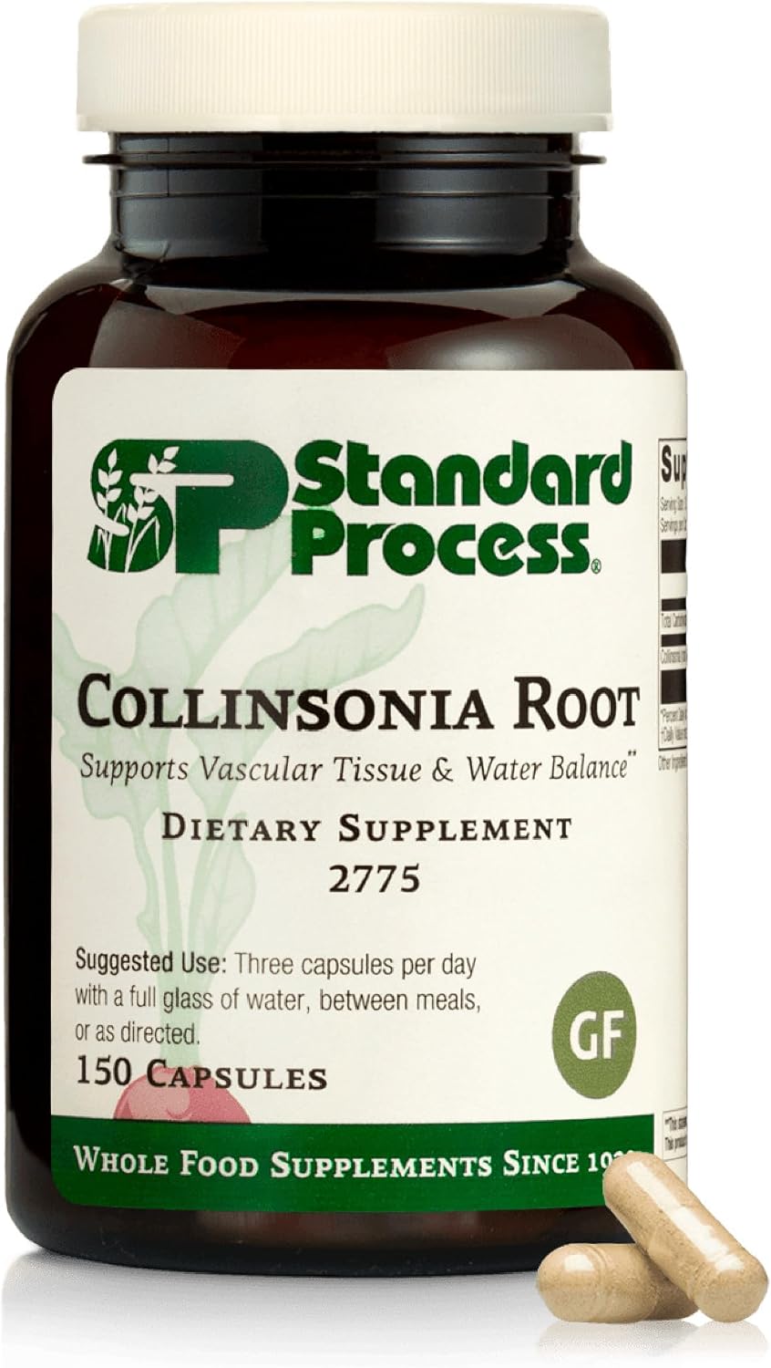 Standard Process Collinsonia Root – Vascular and Kidney Health Support, 150 Capsules