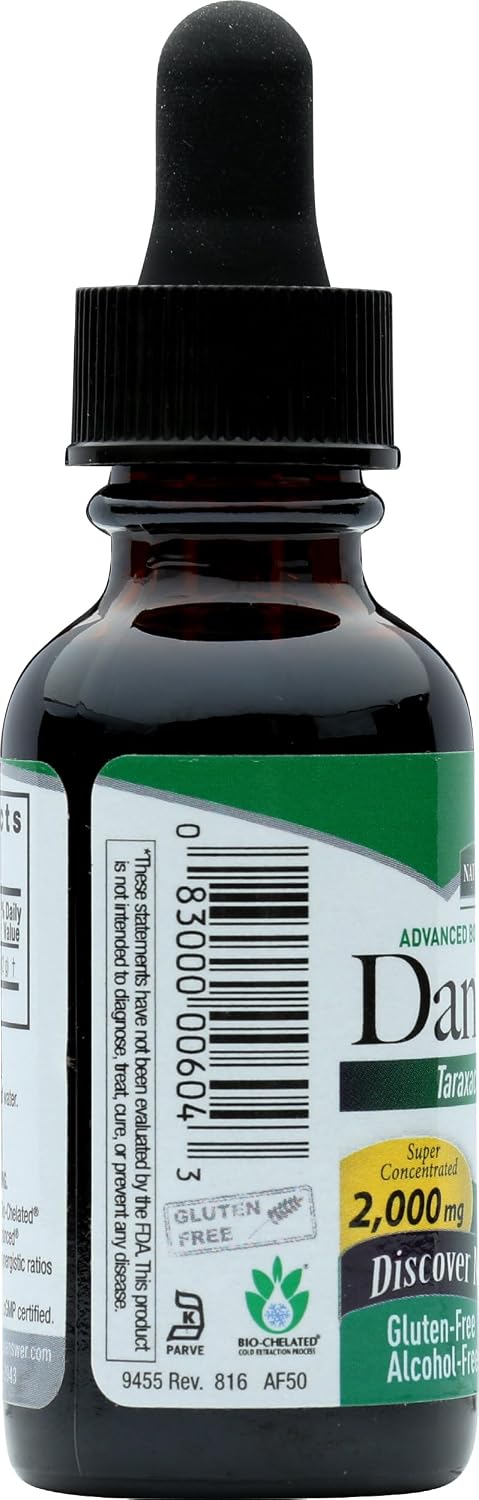Nature's Answer Dandelion Root Alcohol-Free, 30 mL