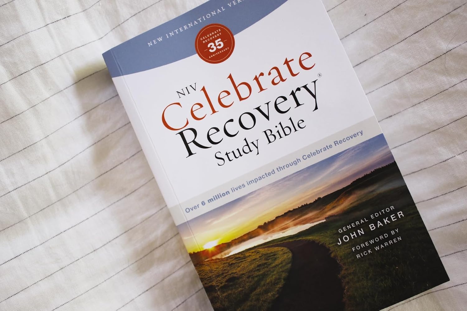 NIV, Celebrate Recovery Study Bible (35th Anniversary Edition), Paperback, Comfort Print – Canadian Edition