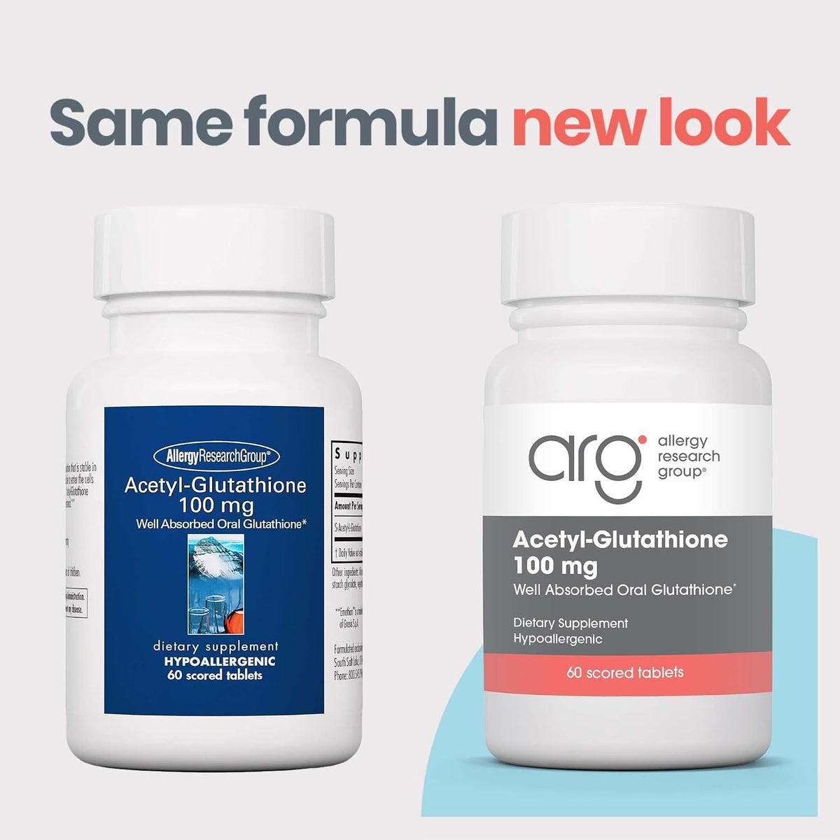 ARG Acetyl-Glutathione 100 mg - 60 Tablets - görsel 3