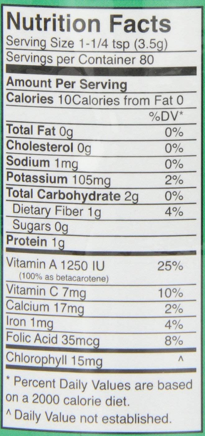 Pines International Wheat Grass Powder - Organic, 283 g