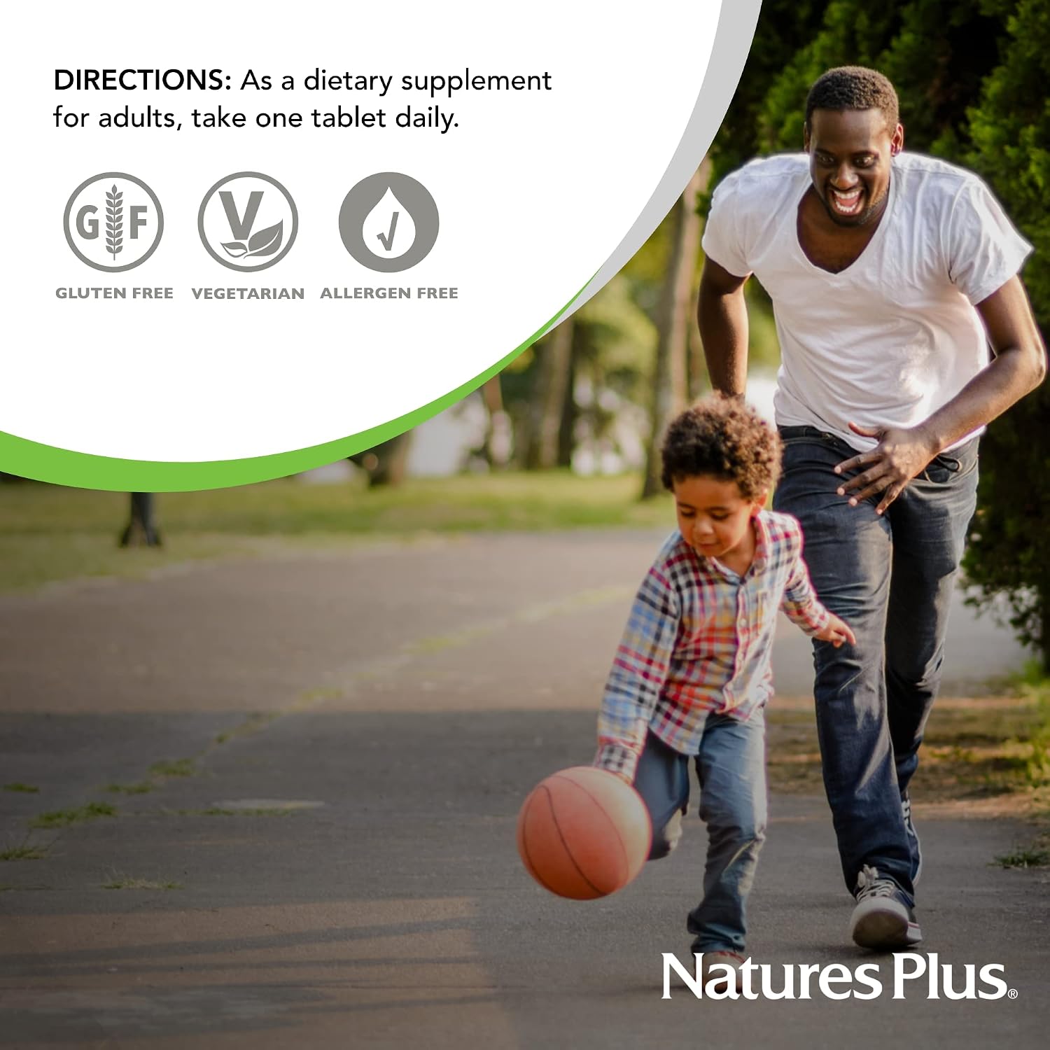 NaturesPlus Folic Acid Hearts - 90 Tablets - with Methylfolate, B6 & B12 - Gluten Free, Vegetarian