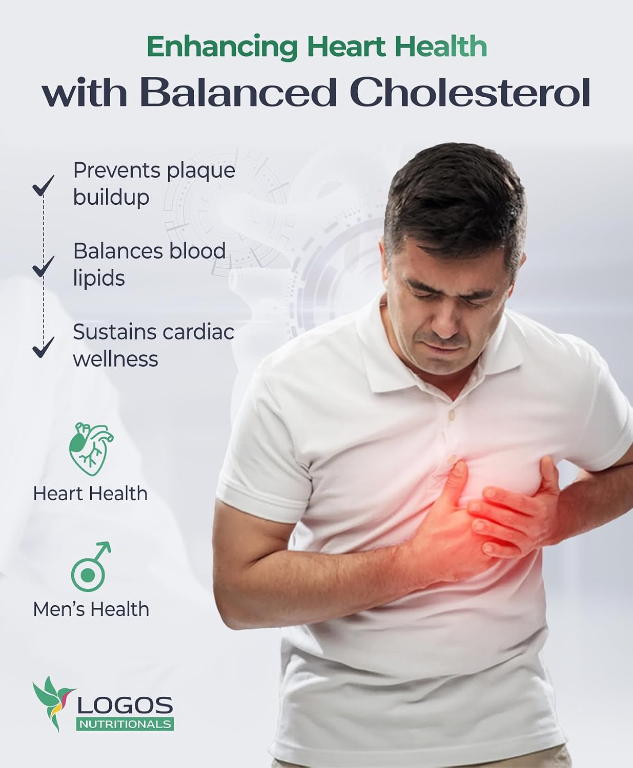 Cholest Essentials - 60 Capsules | Vegan Supplement with Garlic, Niacin, Policosanol, Guggul, Plant Sterol & Cayenne | Daily Wellness Capsules for Men and Women