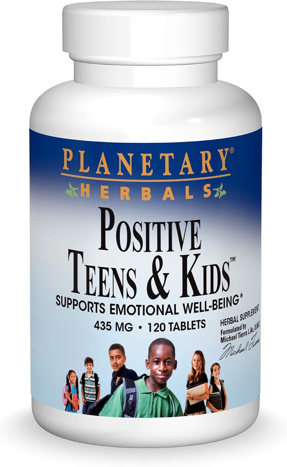 Planetary Herbals Positive Teens & Kids – 120 Tablets
