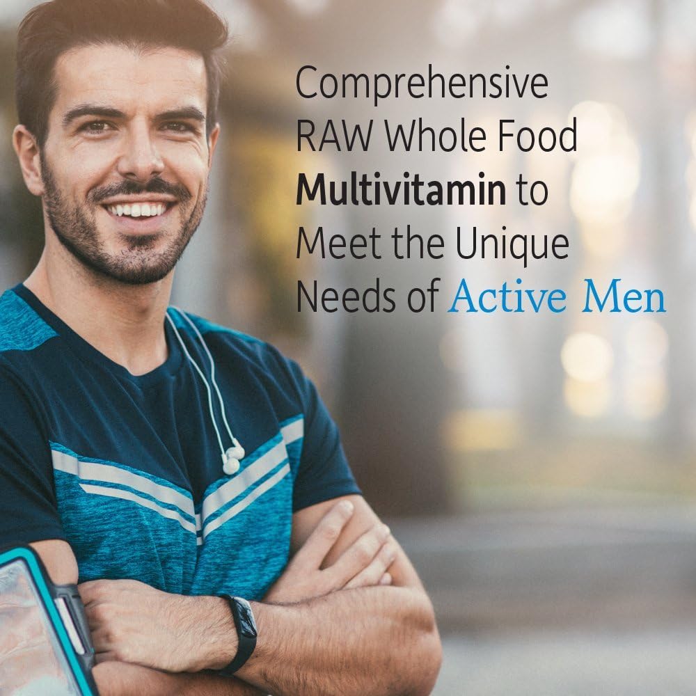 Garden of Life Vitamin Code RAW ONE for Men Once Daily Whole Food Multivitamin – 30 Capsules