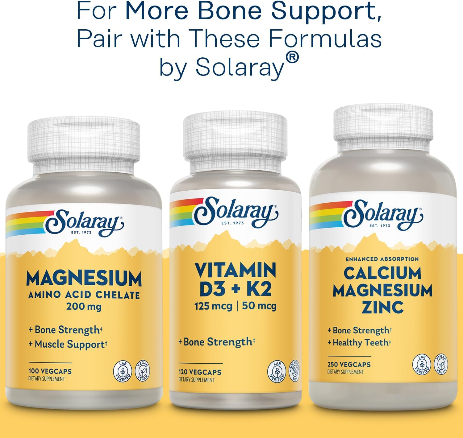 Solaray Tetra Boron 3 mg Tablets, 100 Count
