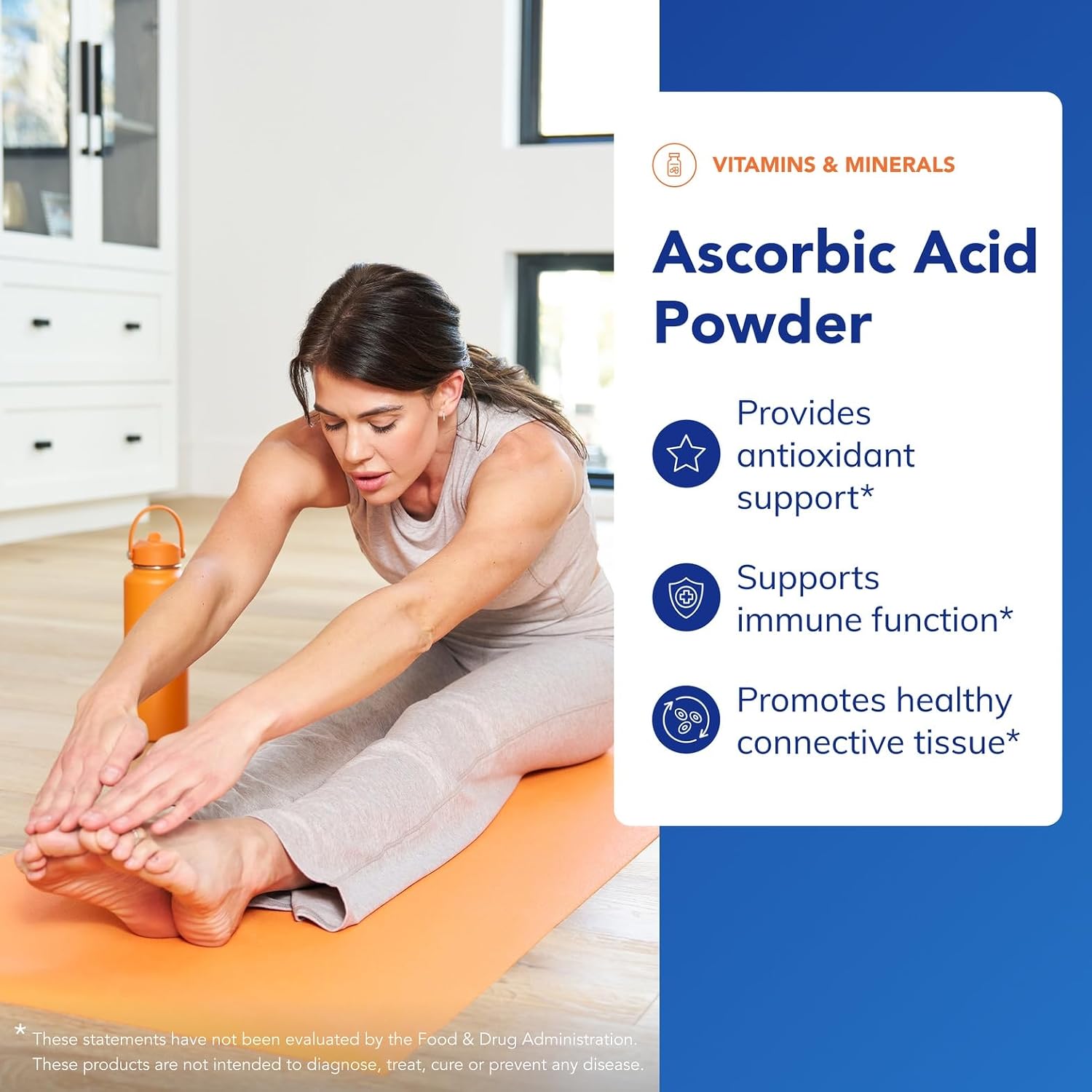 Pure Encapsulations Ascorbic Acid Powder – Hypoallergenic Vitamin C Supplement for Antioxidant Support (8 oz / 227 g)