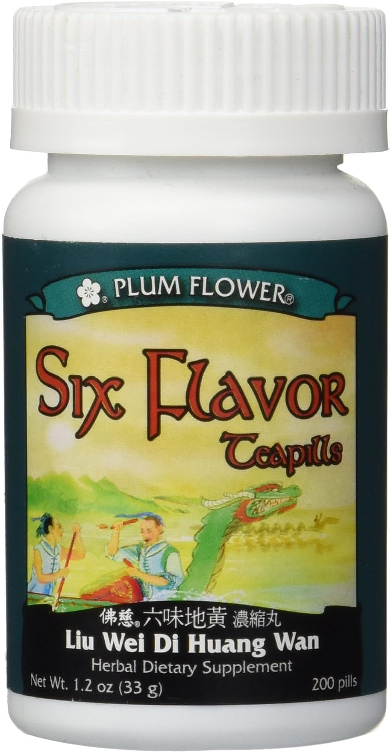 Six Flavour Teapills (Liu Wei Di Huang Wan), 200 ct