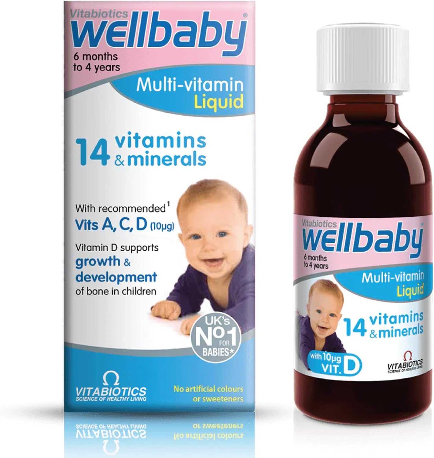 Vitabiotics Wellbaby Multi-Vitamin Liquid – 150 mL