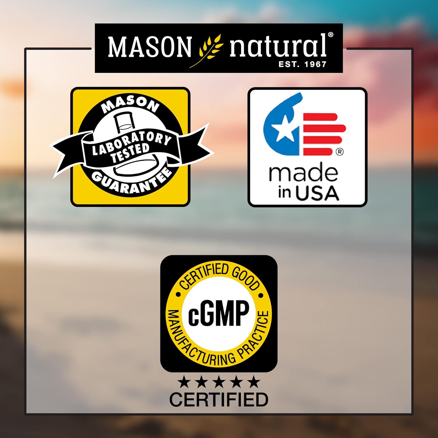 MASON NATURAL Vitamin E 400 IU (180 mg) - 100 Softgels