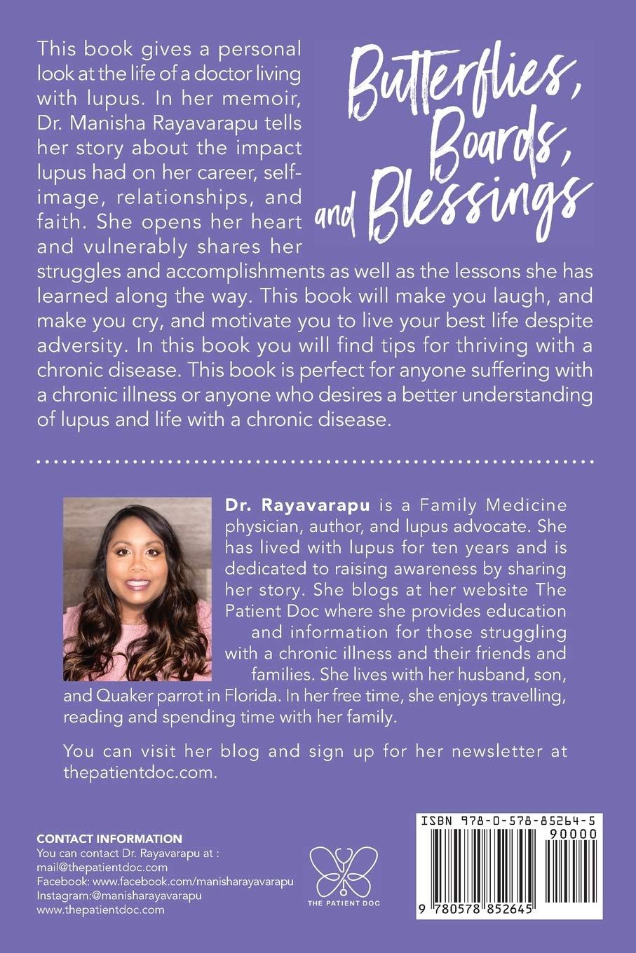 Butterflies, Boards, and Blessings: A Doctor's Journey to Thriving with Lupus