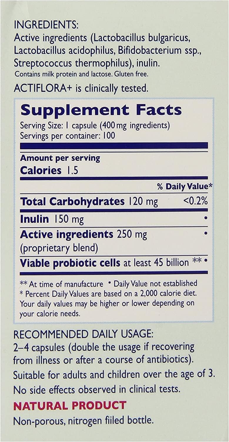 Kendy, Actiflora+, Potent Natural Biostimulator, 100 Veggie Caps