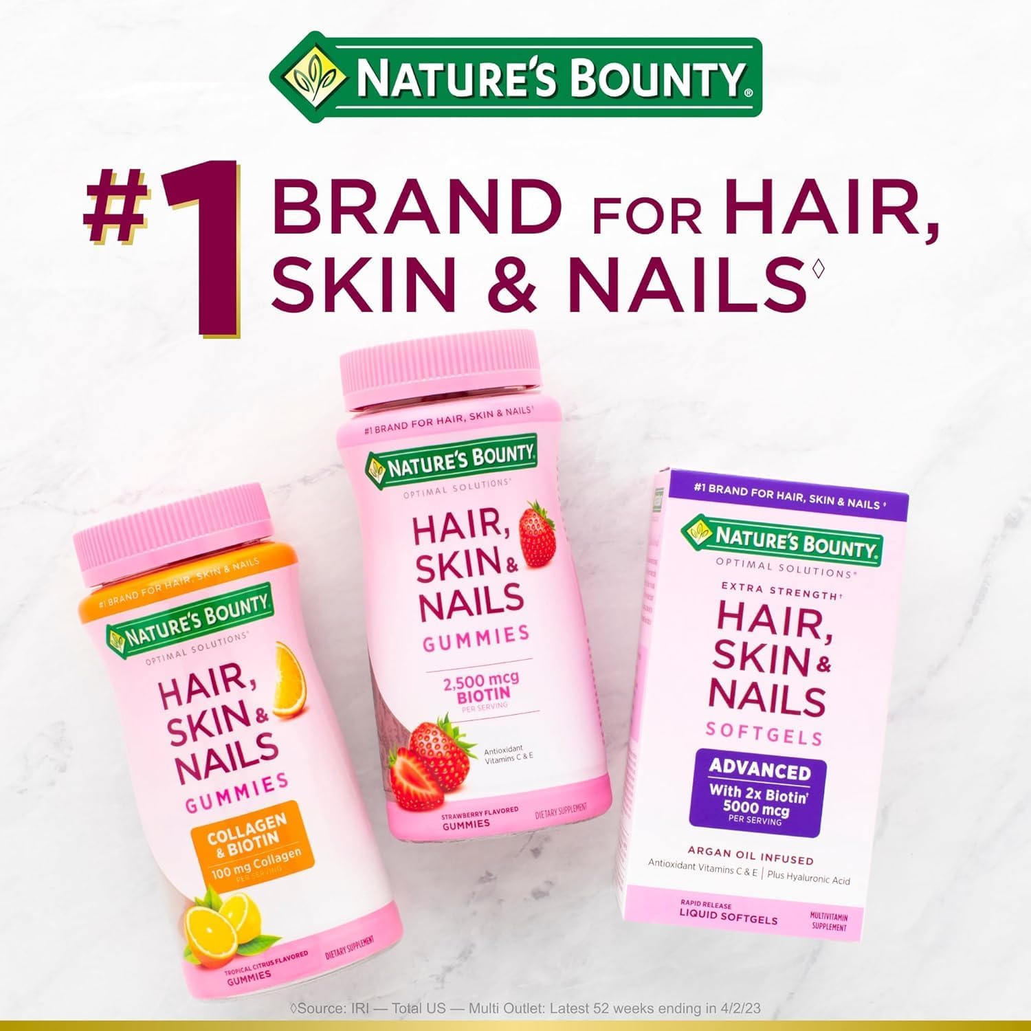 Nature's Bounty Hair, Skin & Nails, 60 Caplets