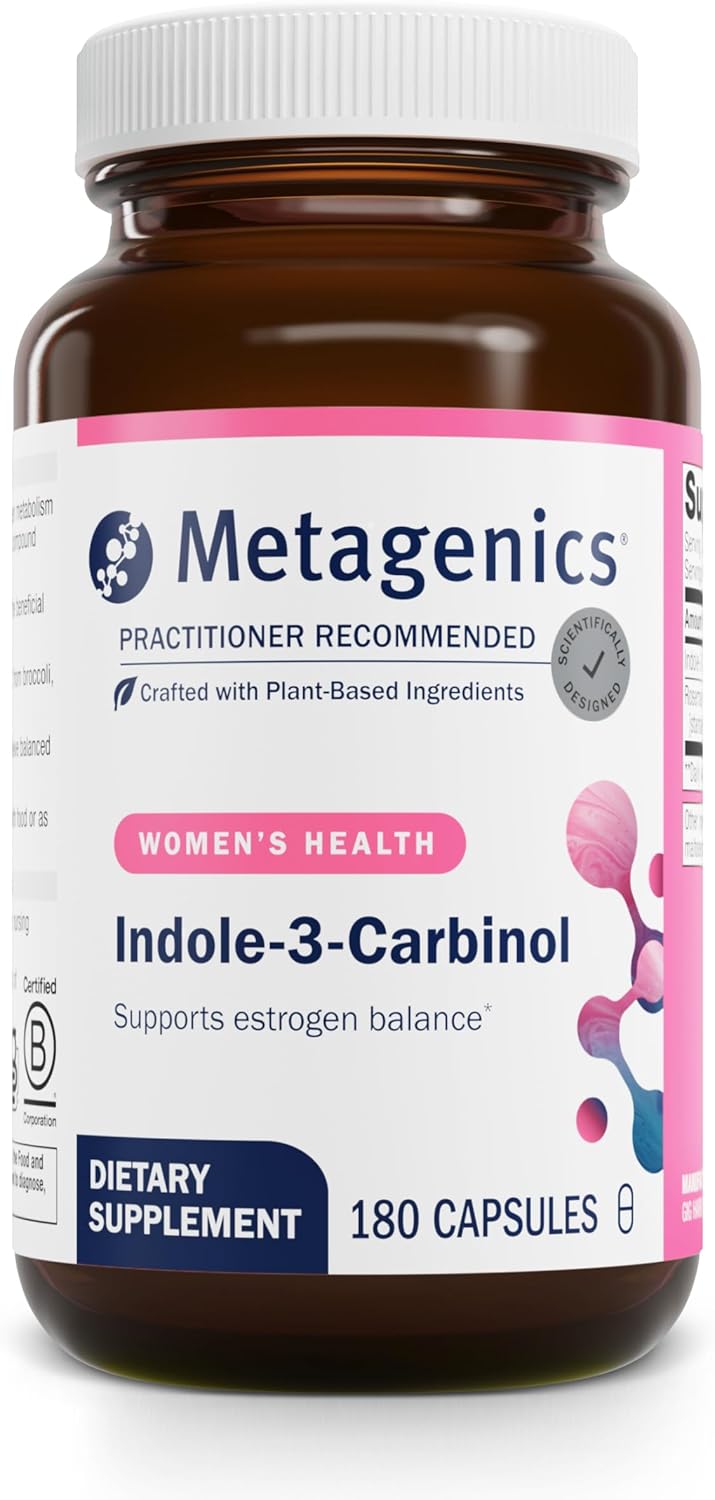 Metagenics Meta Indole-3-Carbinol, 180 Capsules