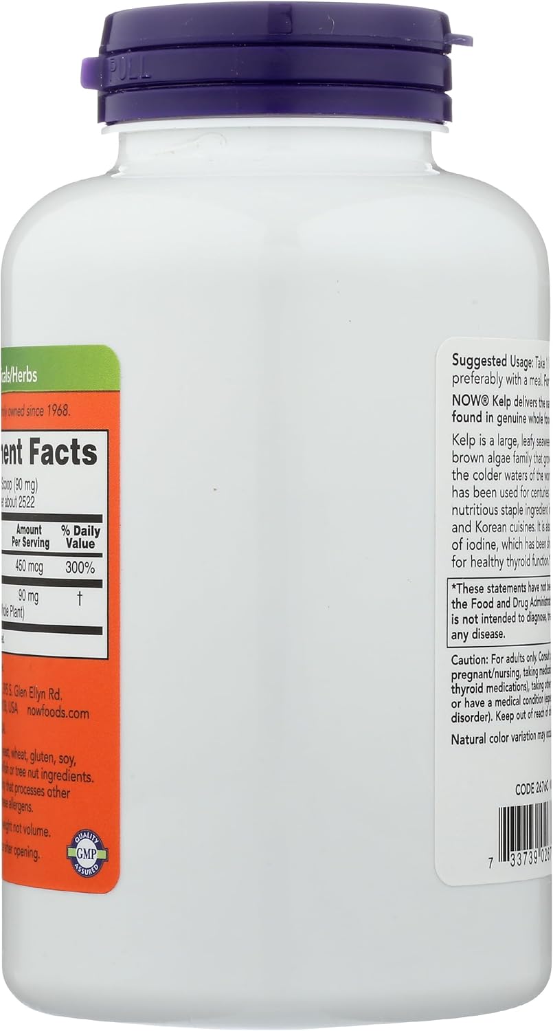 NOW Foods Norwegian Kelp Powder, 226 g
