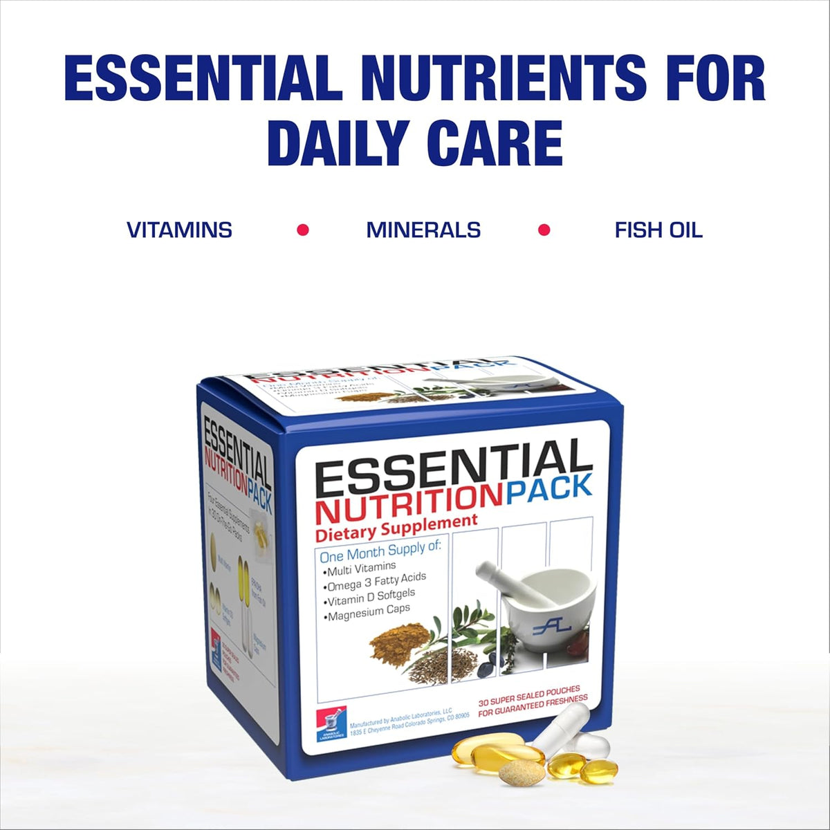 All-in-One Vitamin Packs for Women & Men Over 50 with Omega-3, Magnesium, Vitamin D3 & Citrus Bioflavonoids – 1 Month Supply - görsel 8