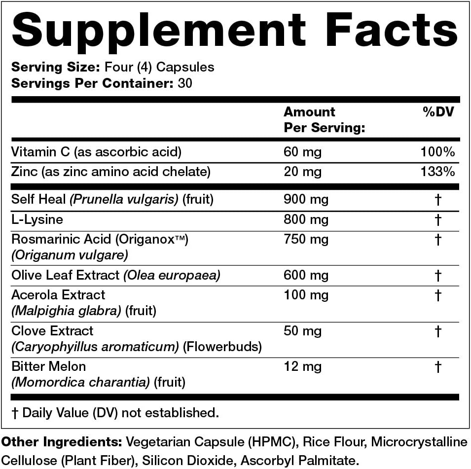 Olympian Labs Herp-eeze Next Generation – Immune Support (120 Capsules)
