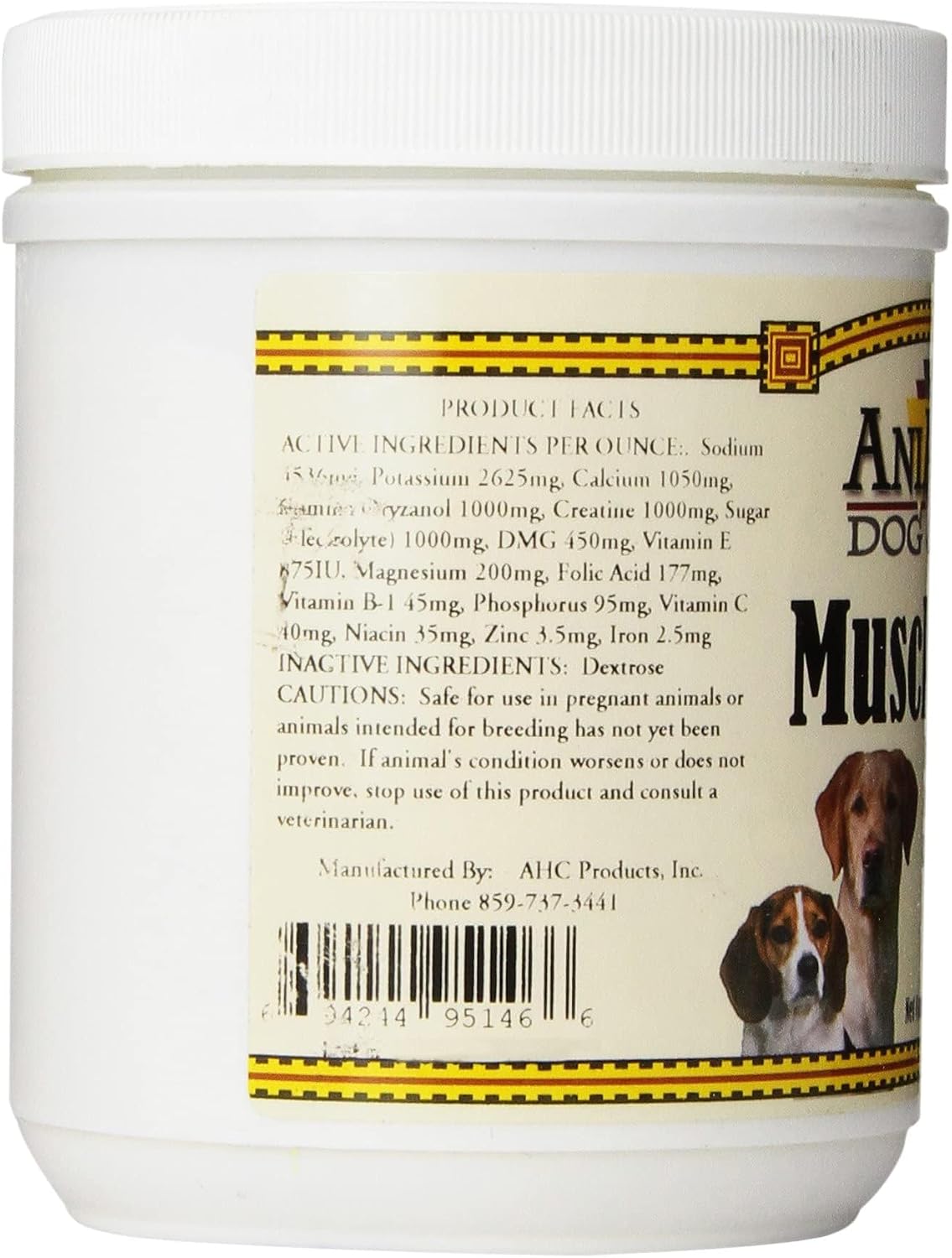 AHC Products Muscle Up Powder for Dogs, 454 g - görsel 3