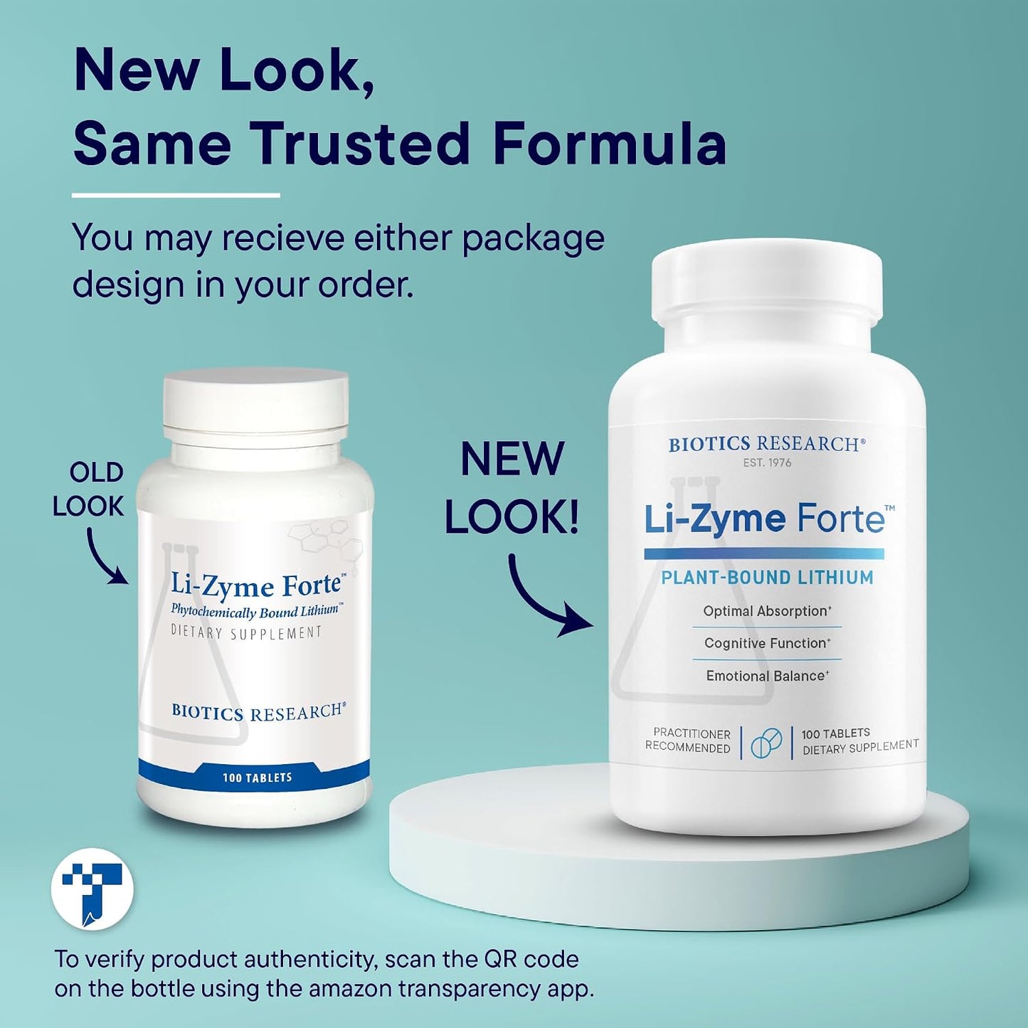 BIOTICS RESEARCH Li Zyme Forte: Plant-Sourced Lithium for Brain Function, Memory & Mood Support (100 Tablets) - görsel 4