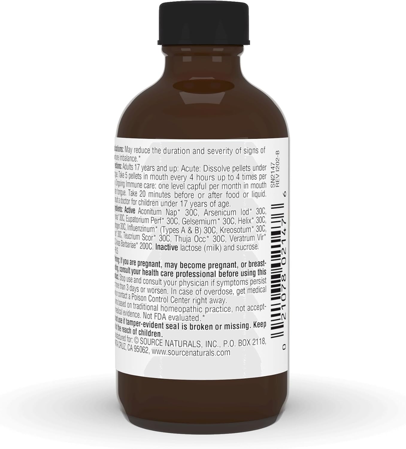 Source Naturals WellGuard – Immune Support Supplement for Seasonal Changes – 565 Sublingual Pellets