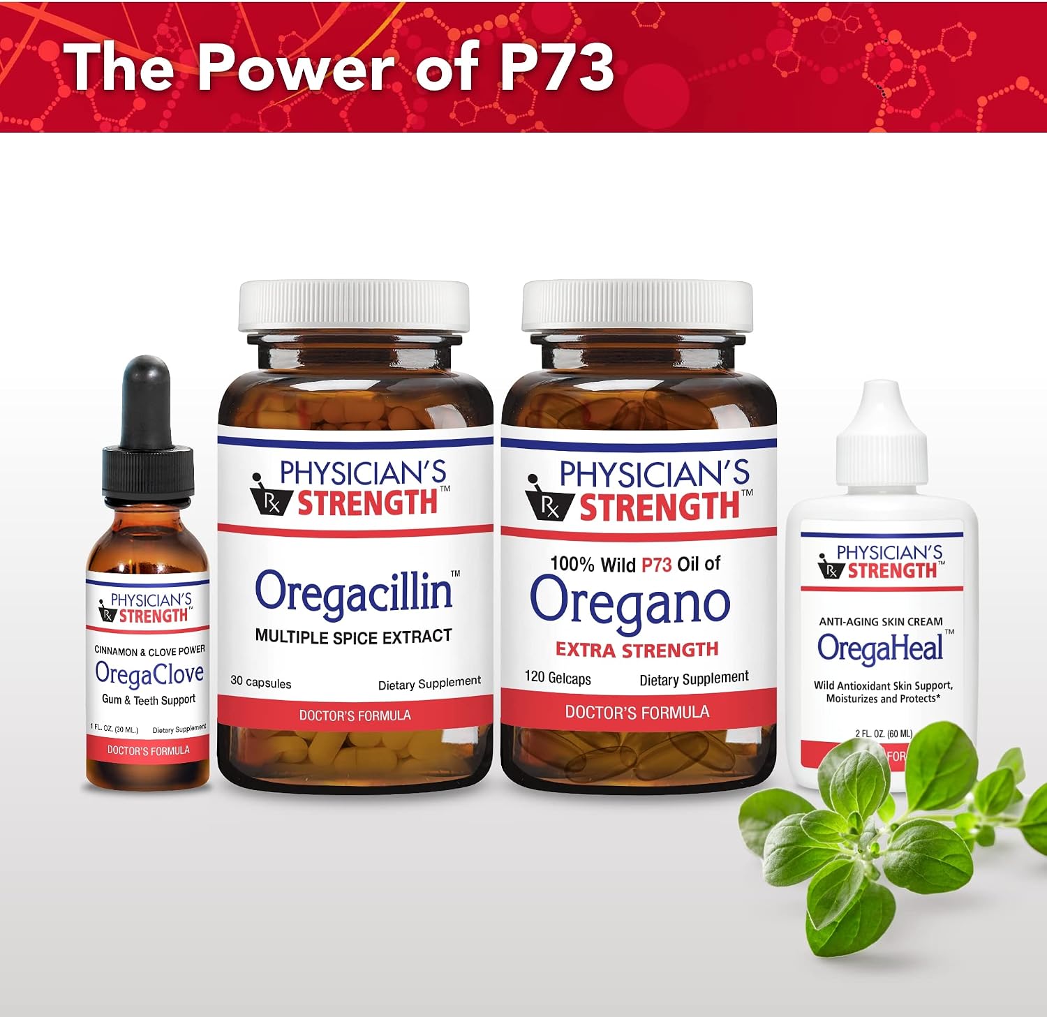 Physician's Strength Oregacillin - 30 Capsules - Multiple Spice Extract - Respiratory Health Support