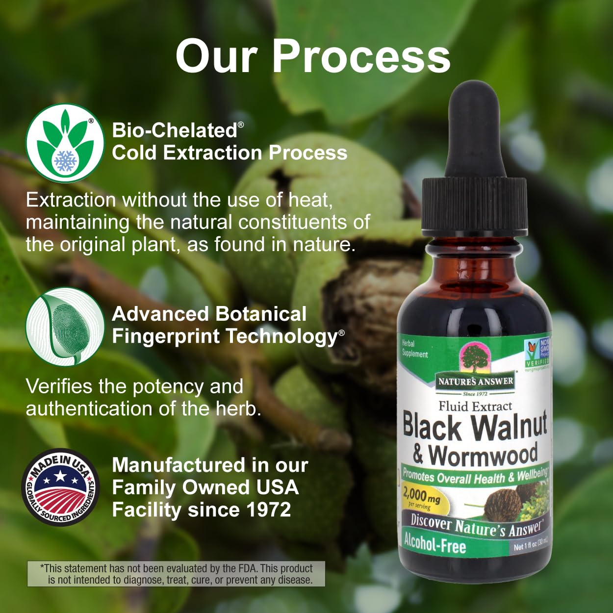 Nature's Answer Black Walnut and Wormwood (Value Pack of 3)