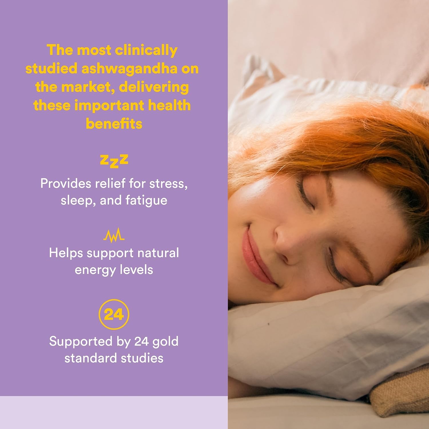Stress-Relax KSM-66 Ashwagandha 600 mg - 60 Vegan Capsules